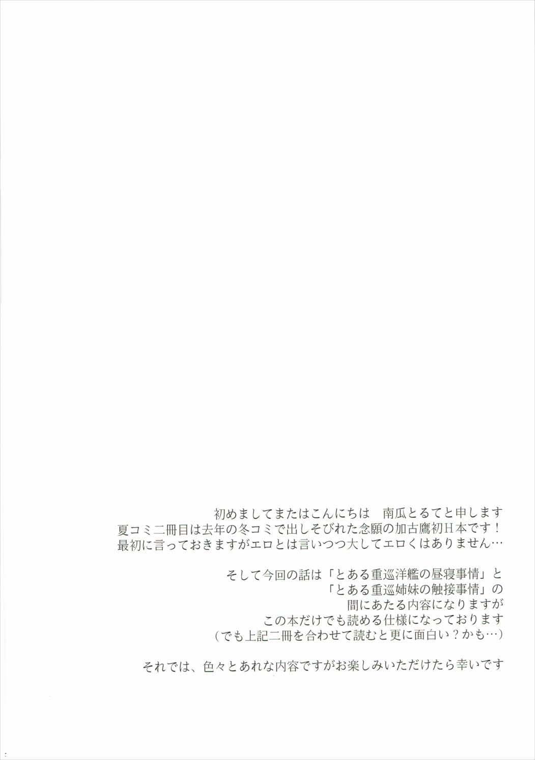 Tiny (C90) [my pace world (Kabocha Torte)] Toaru Juujun Shimai ga Chigiri o Musubu Yoru (Kantai Collection -KanColle-)（Chinese） - Kantai collection Picked Up - Page 3