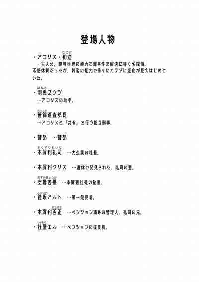 100-nichigo ni Kairaku Ochi suru Fukan na Meitantei 3 3