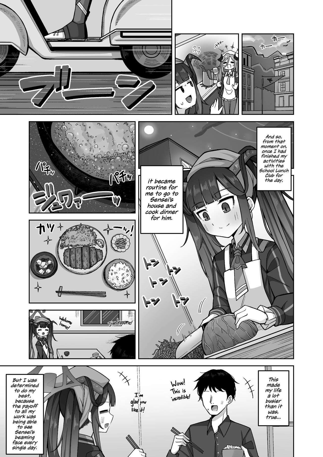 Cogida Itoshii, Eat Me. | Eat Me, My Love. - Blue archive Hot Wife - Page 7