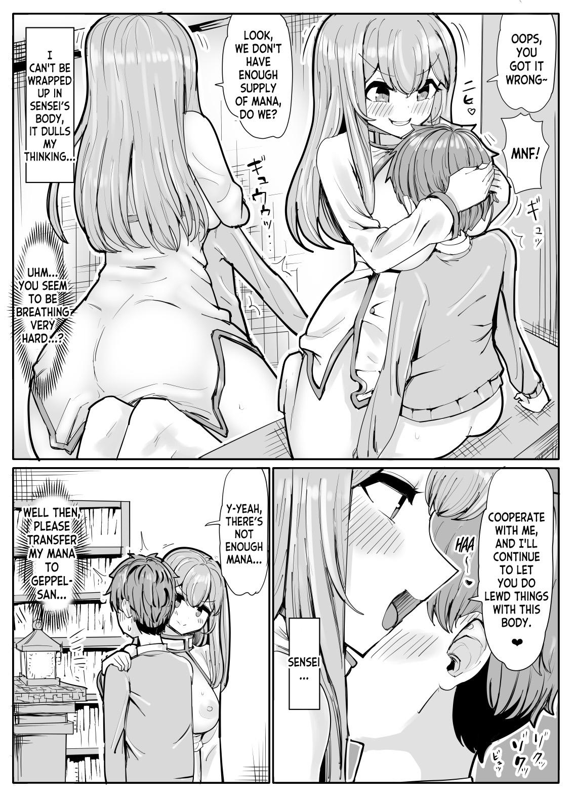 Mage Teacher Possession Manga 8