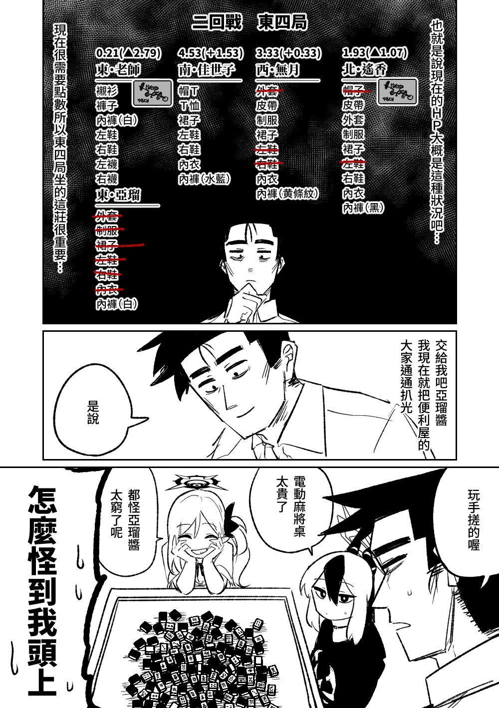 Fake [Asahina Yoshitosi] Benriya 68 Datsui Mahjong 01-03 | 便利屋６８脫衣麻將 01-03 (Blue Archive) [Chinese, Japanese] [Ongoing] - Blue archive Culo - Page 6