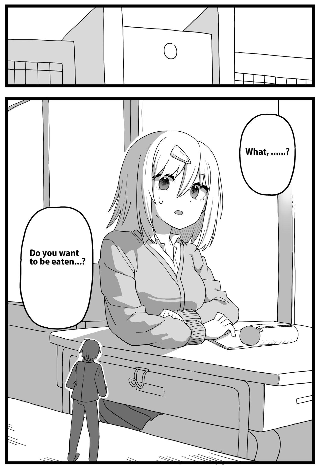 Doushitemo Onnanoko ni Taberaretai Manga | Manga - He really wants to be eaten by a girl 0