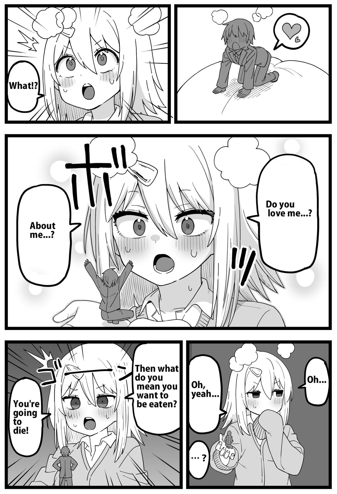 Doushitemo Onnanoko ni Taberaretai Manga | Manga - He really wants to be eaten by a girl 3