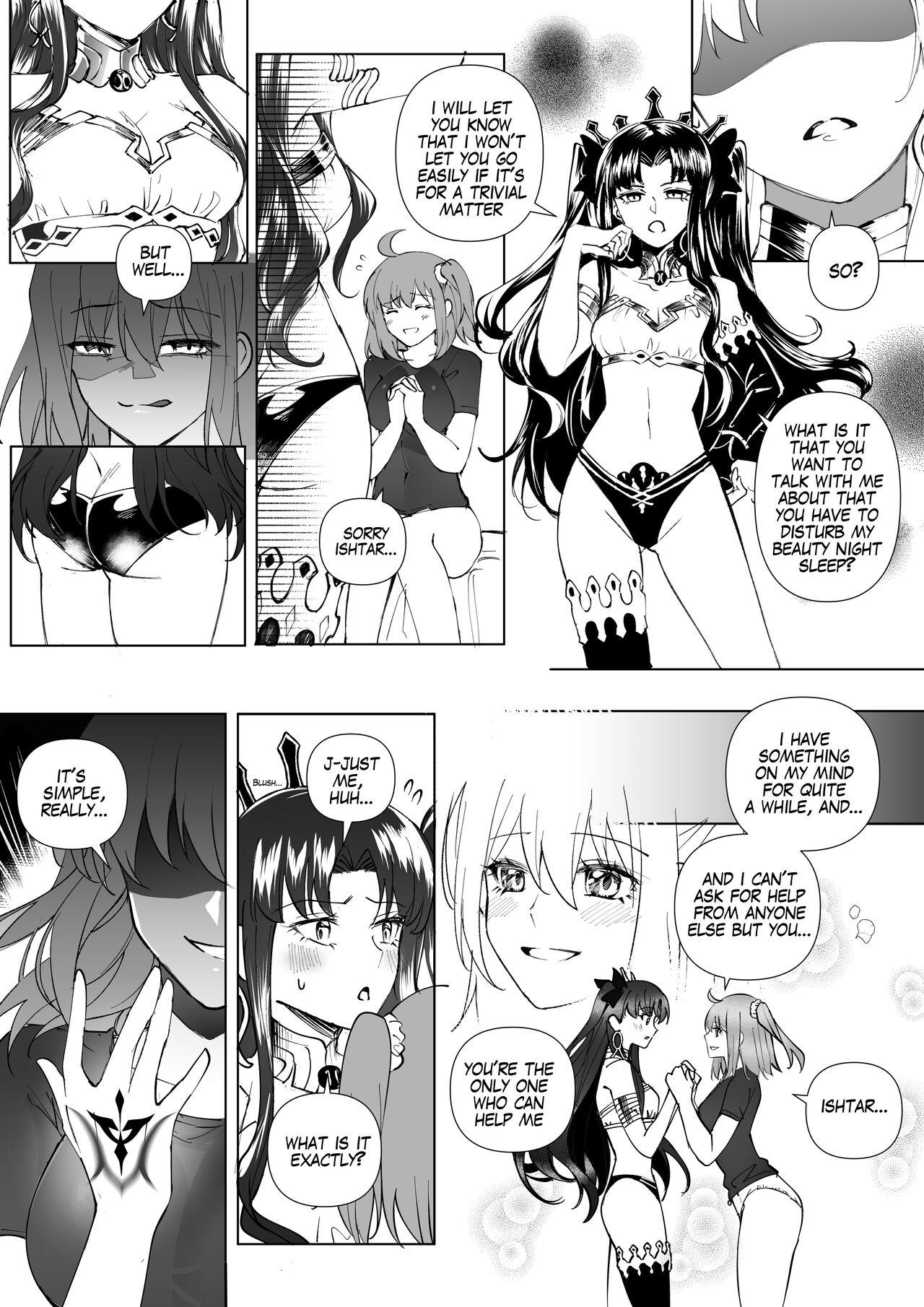 Cams FGO Gudako Ishtar Nottori | FGO Gudako Ishtar Possession - Fate grand order Gay Masturbation - Page 4