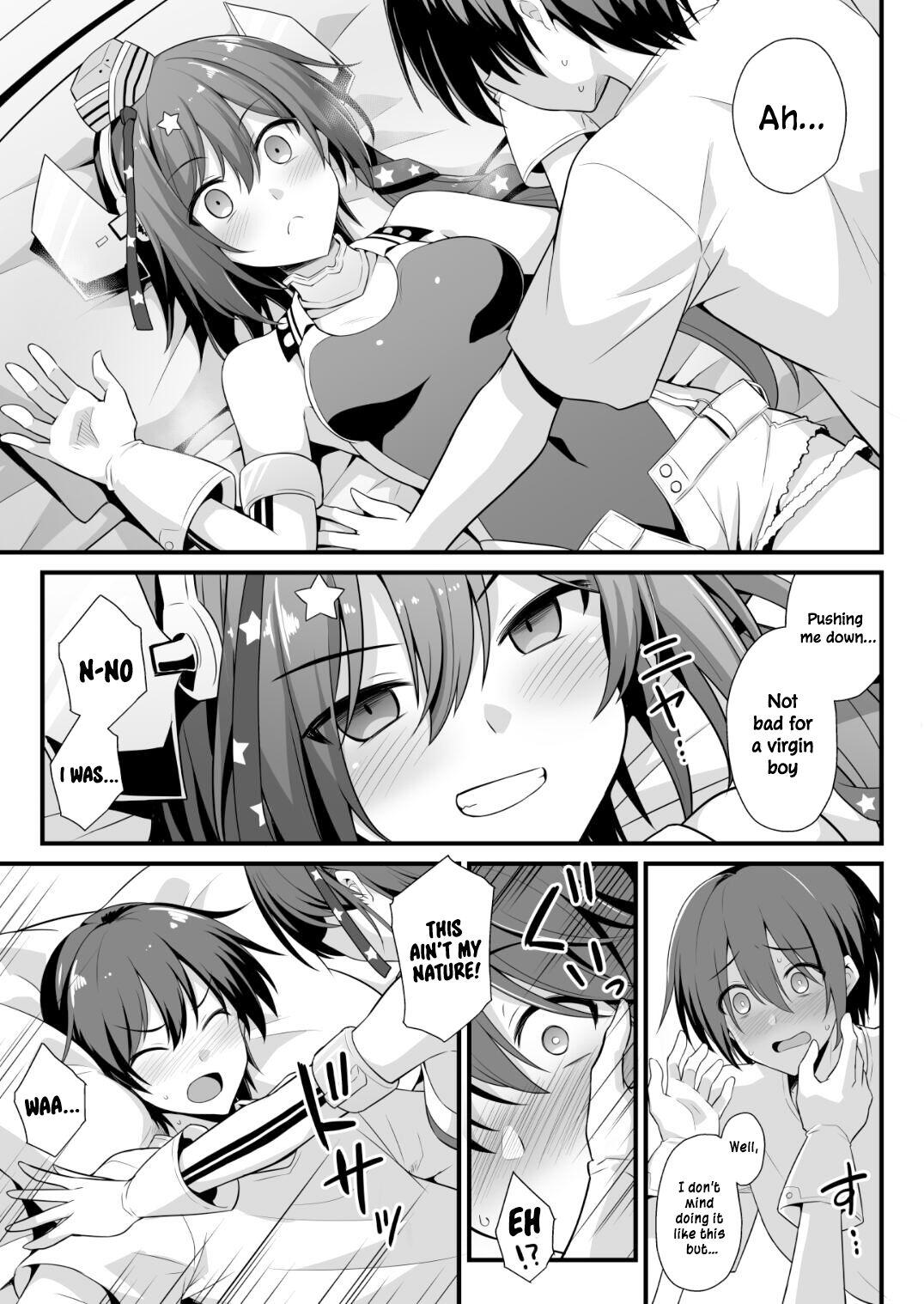 Gay Porn Scamp-Chan wa Nikushokukei Joshi!! - Kantai collection Real Amateurs - Page 6