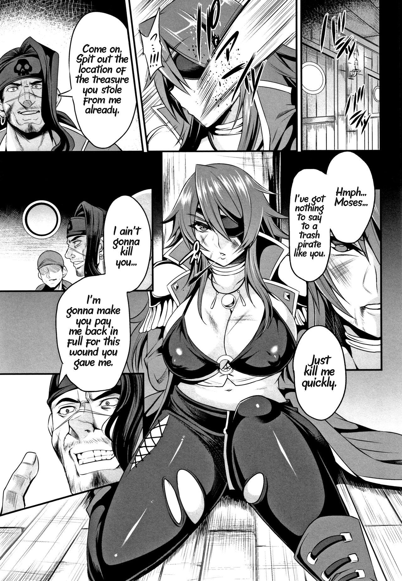 She Onna Kaizoku Mira Kutsujoku no Koukai Nude - Page 3