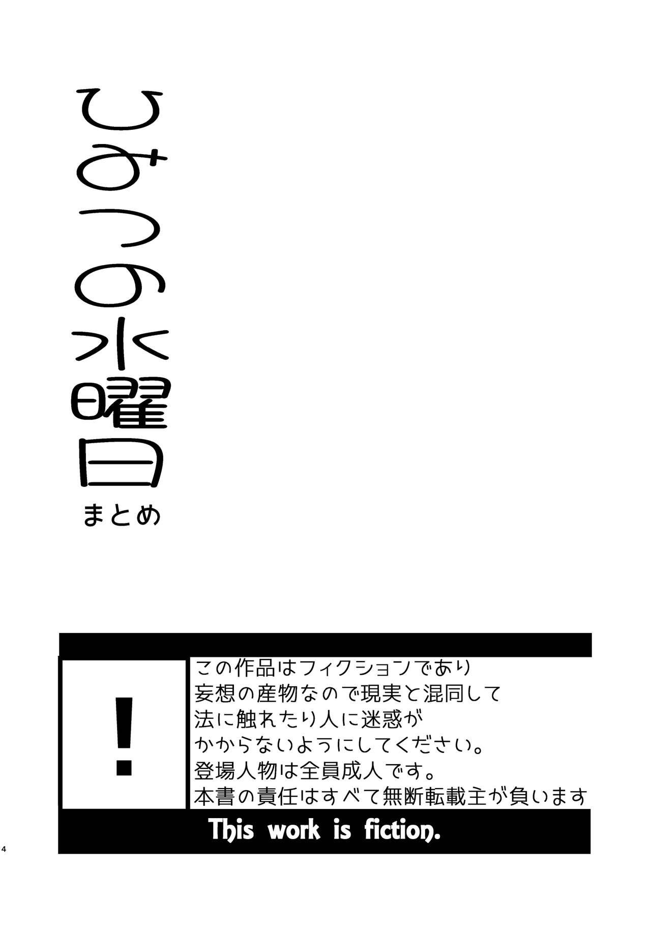 Thick Himitsu no Suiyoubi Matome - Original Boob - Page 4