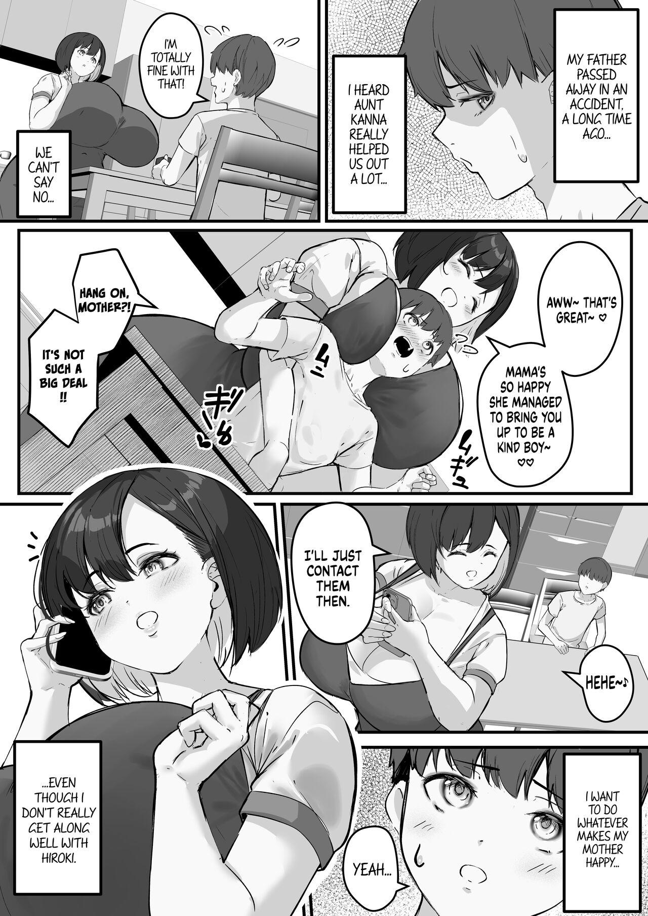 Hot Mom [Baku-π-dou (Kuchi VE)] Netorare Kaa-san - Kaa-san ga Aitsu no Nikubenki ni Natta Hi 1 [English] [Rinruririn] - Original Sloppy Blow Job - Page 4