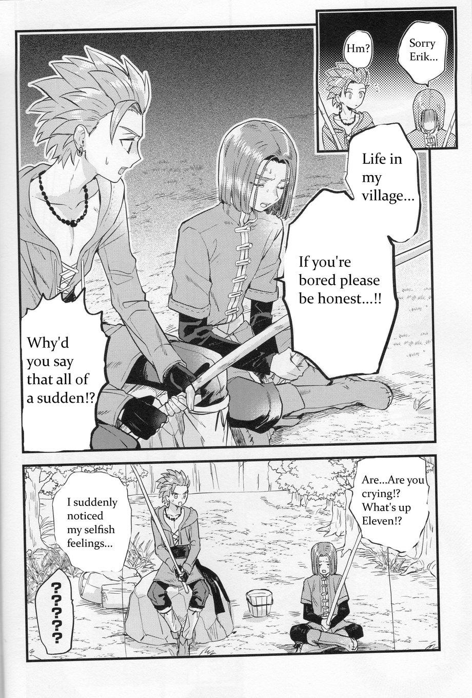 Piss Happy Lucky Days - Dragon quest xi Gay Emo - Page 8