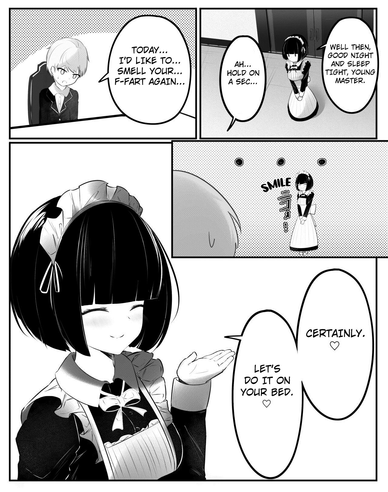 Best Blow Job Ever Onara Manga - Maid to Bocchama Real Orgasms - Page 1