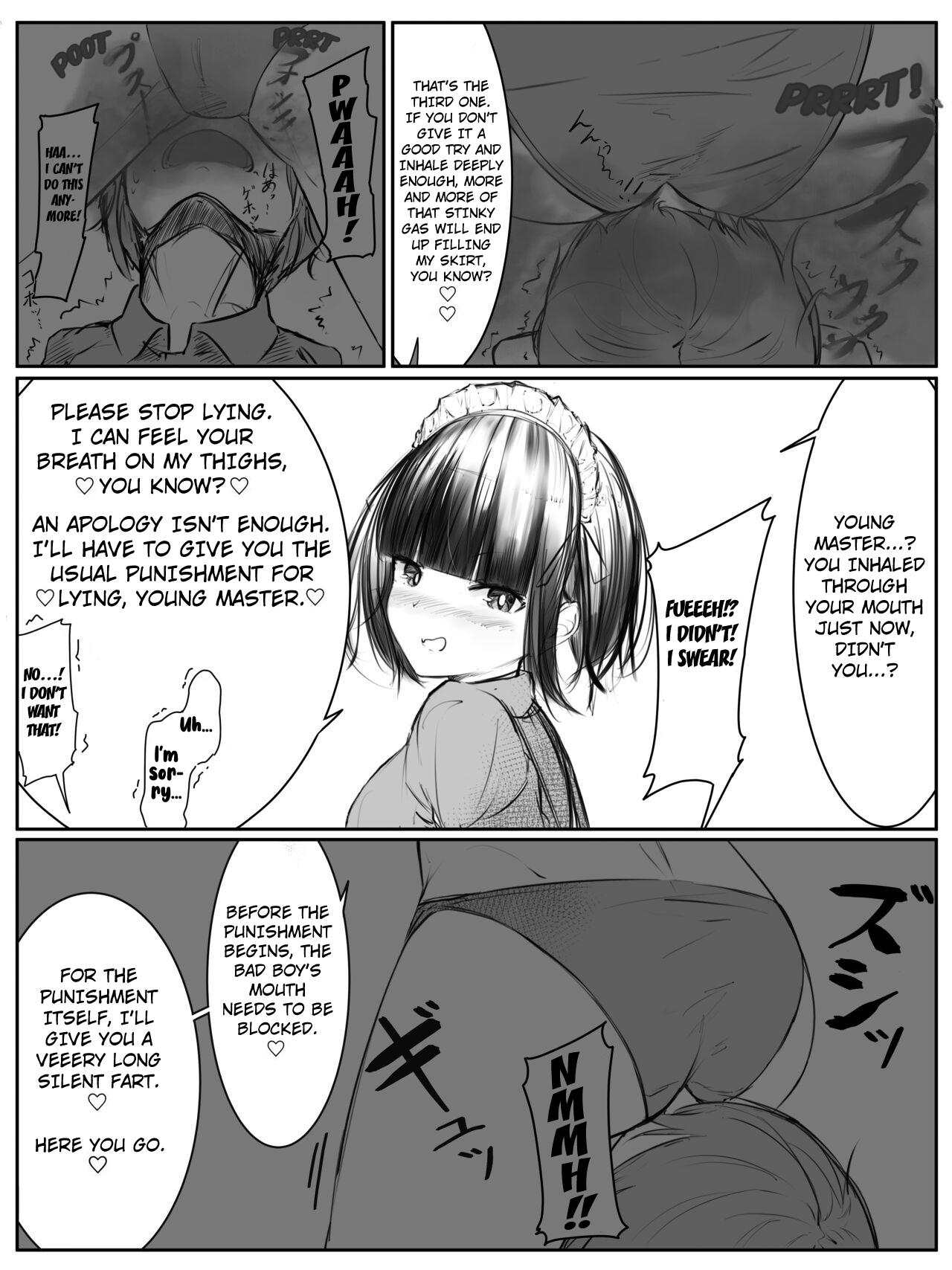 Best Blow Job Ever Onara Manga - Maid to Bocchama Real Orgasms - Page 8