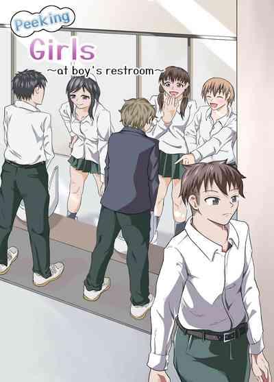 Nozoki Miru Joshi-tachi| Peeking girls at boy's restroom 0