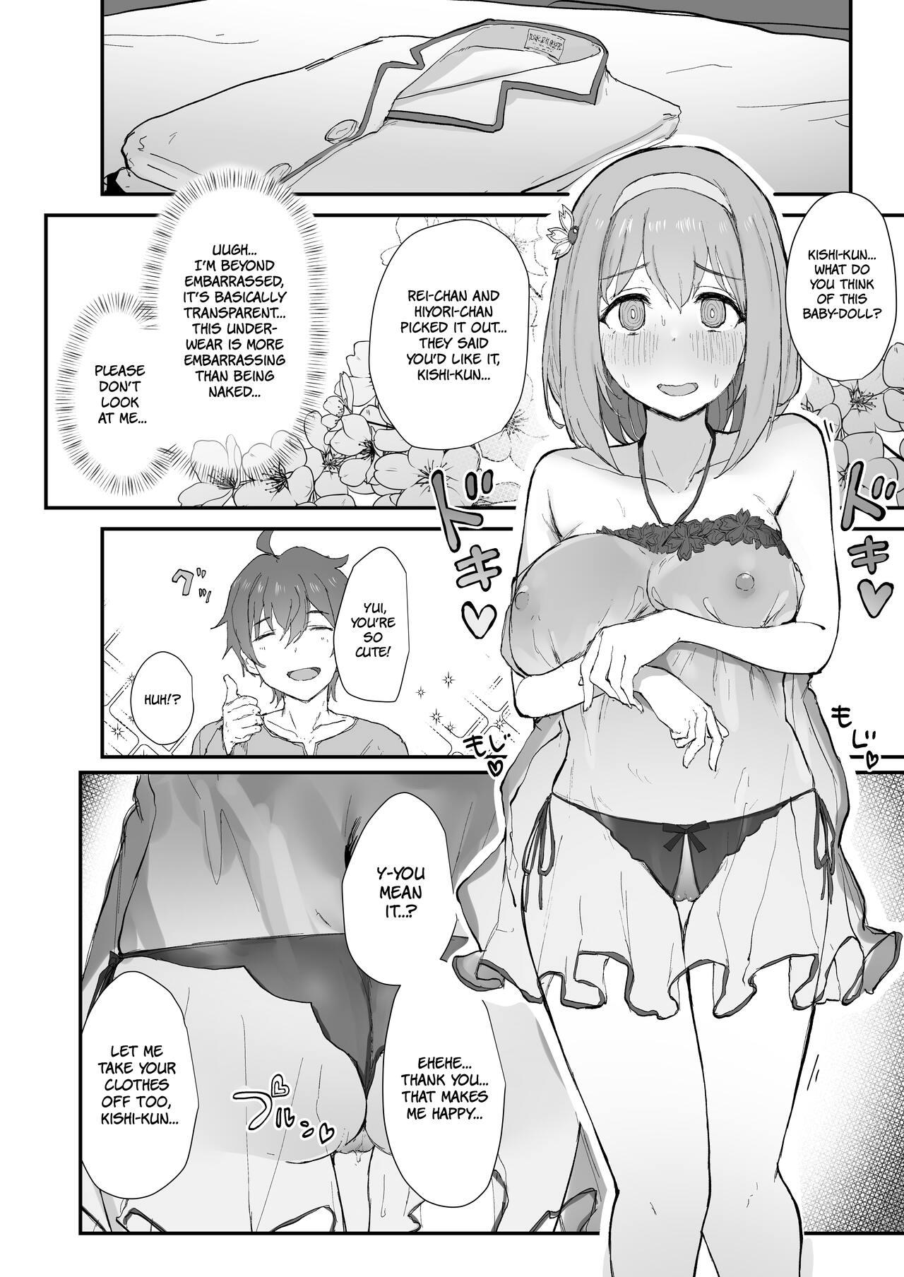 Gloryhole Yui to Icha Love Ecchi Suru hon | A Book About Making Sweet Love with Yui - Princess connect Star - Page 4