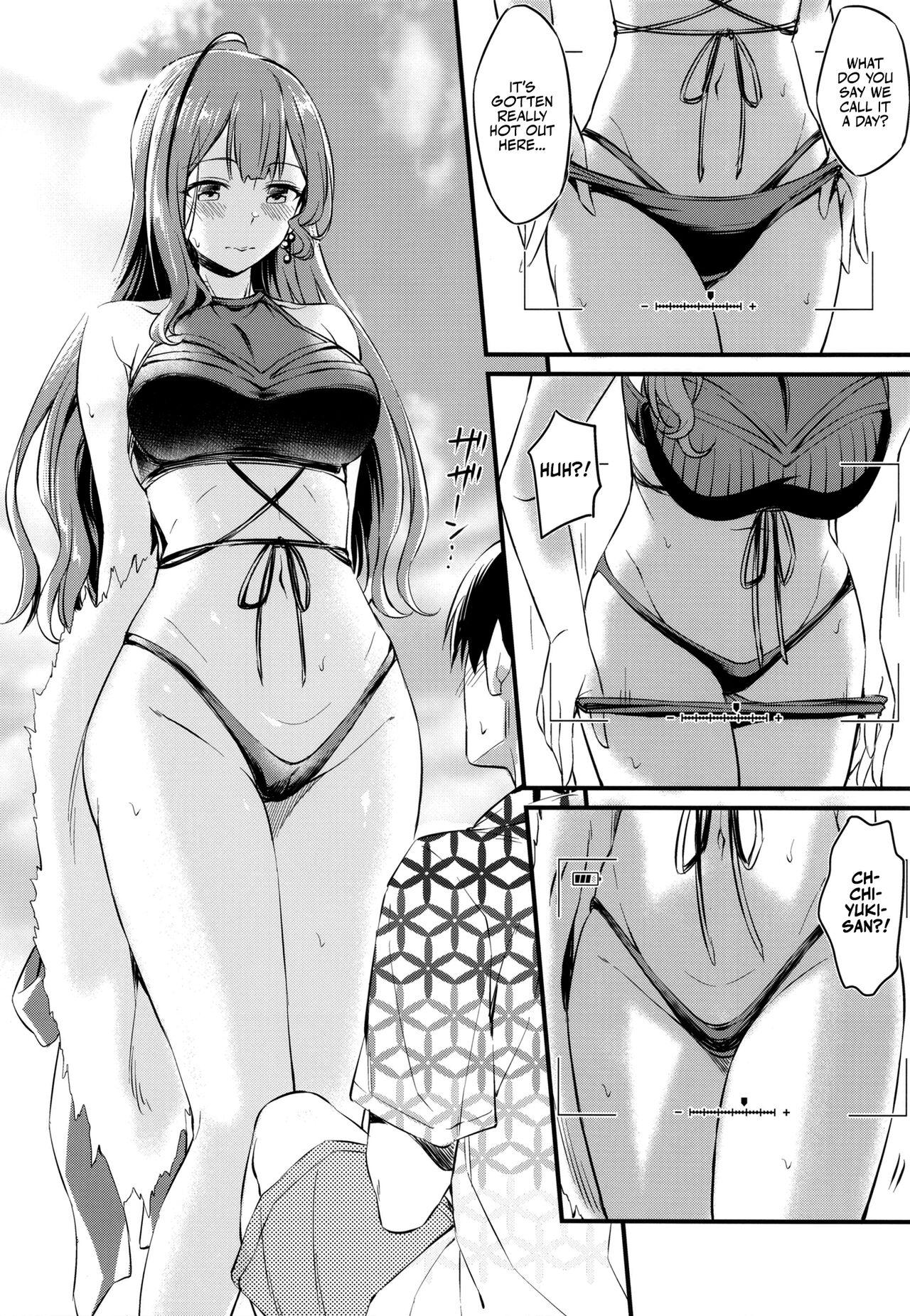 Striptease [AERODOG (inu)] Chiyuki-san no Ecchi na Satsueikai | Chiyuki-san's Naughty Photo Shoot (THE iDOLM@STER: Shiny Colors) [English] [Team Rabu2] [Digital] - The idolmaster Straight Porn - Page 6
