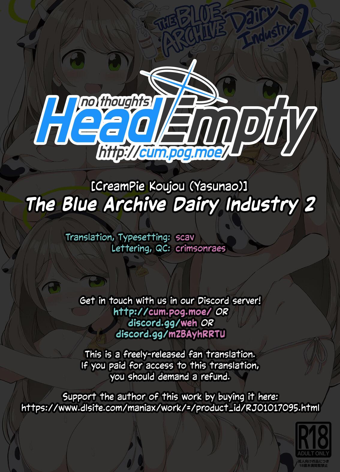 Sex BlueAka Nyuugyou 2 | The Blue Archive Dairy Industry 2 - Blue archive Web - Page 17