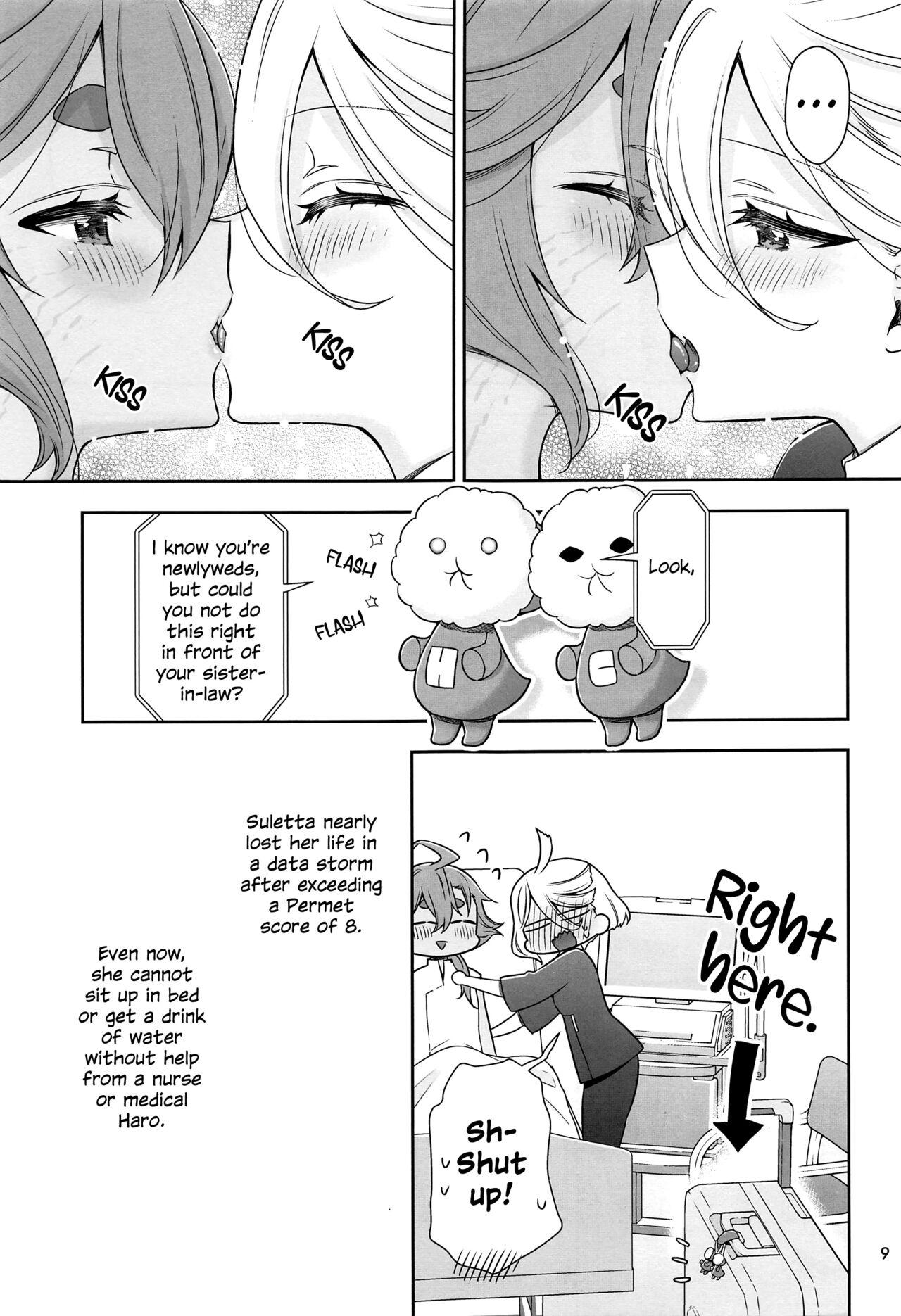 Dick Sucking Shukufuku no Hi | Day of Blessing - Mobile suit gundam the witch from mercury Chubby - Page 8