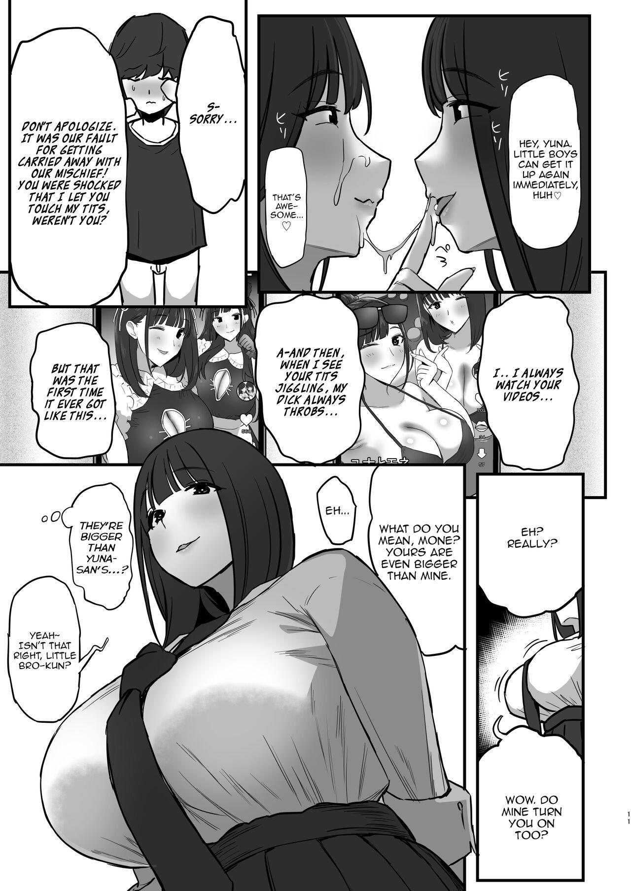 Free Blow Job [Purumetal] Onee-chan no Tomodachi no JK Tiktoker ni Takusan Paizuri sareru Hon | The Book where a Kid gets Titfucked a lot by Onee-chan's JK *iktoker Friends. [English] {brolen} - Original Linda - Page 12