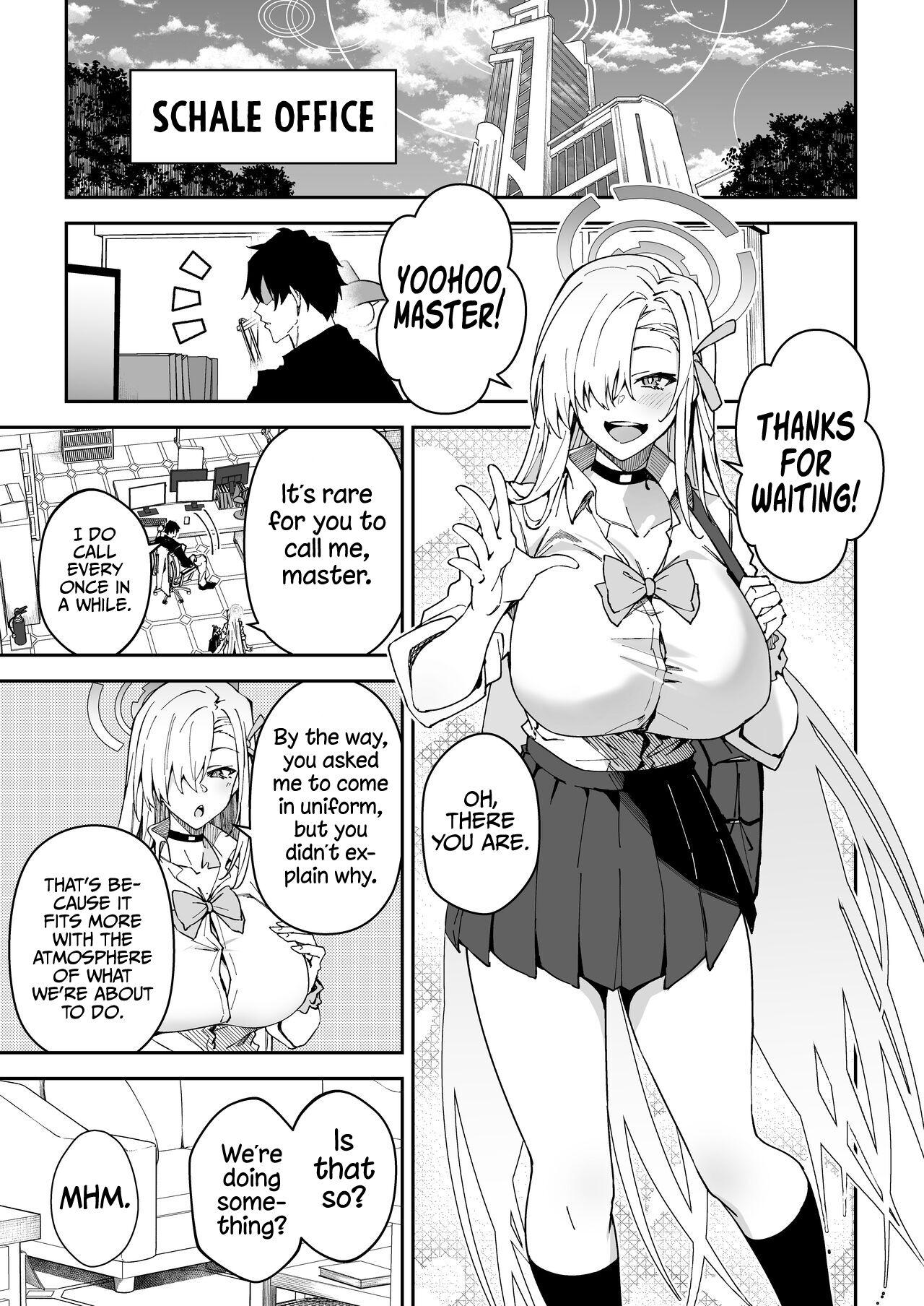 Dominant Seito to Nakayoku Nareru Tatta Hitotsu no Houhou | The Only Way for Sensei to get along with the Students - Blue archive Sloppy Blow Job - Page 4