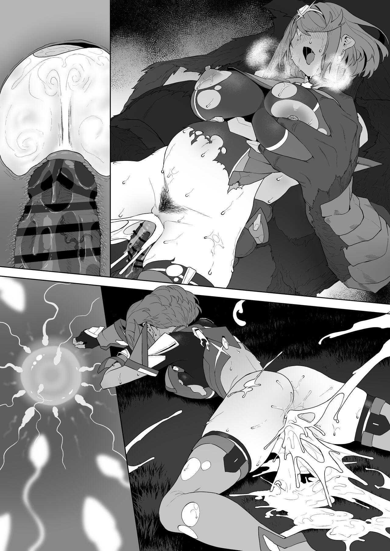 Boss Haiboku homura-chan - Xenoblade chronicles 2 Anal - Page 10
