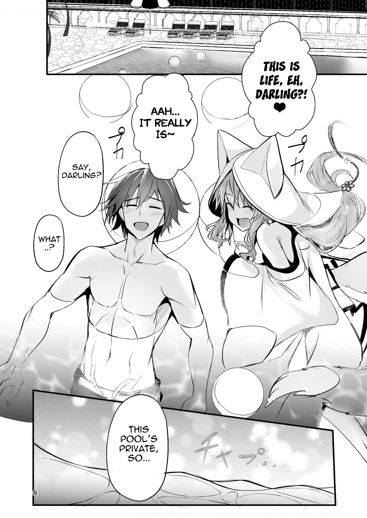 Spank Shinkon Shinsai Tamamo-san - Fate extra Gay Broken - Page 7