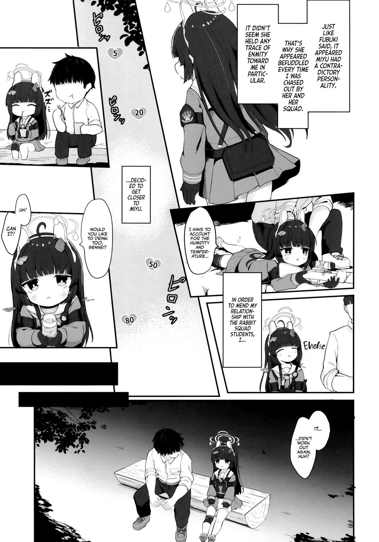 Girlfriends O o Furu Usagi wa Tatakareru | The Rabbit that Wags its Tail Gets Cuddles! - Blue archive Sis - Page 10