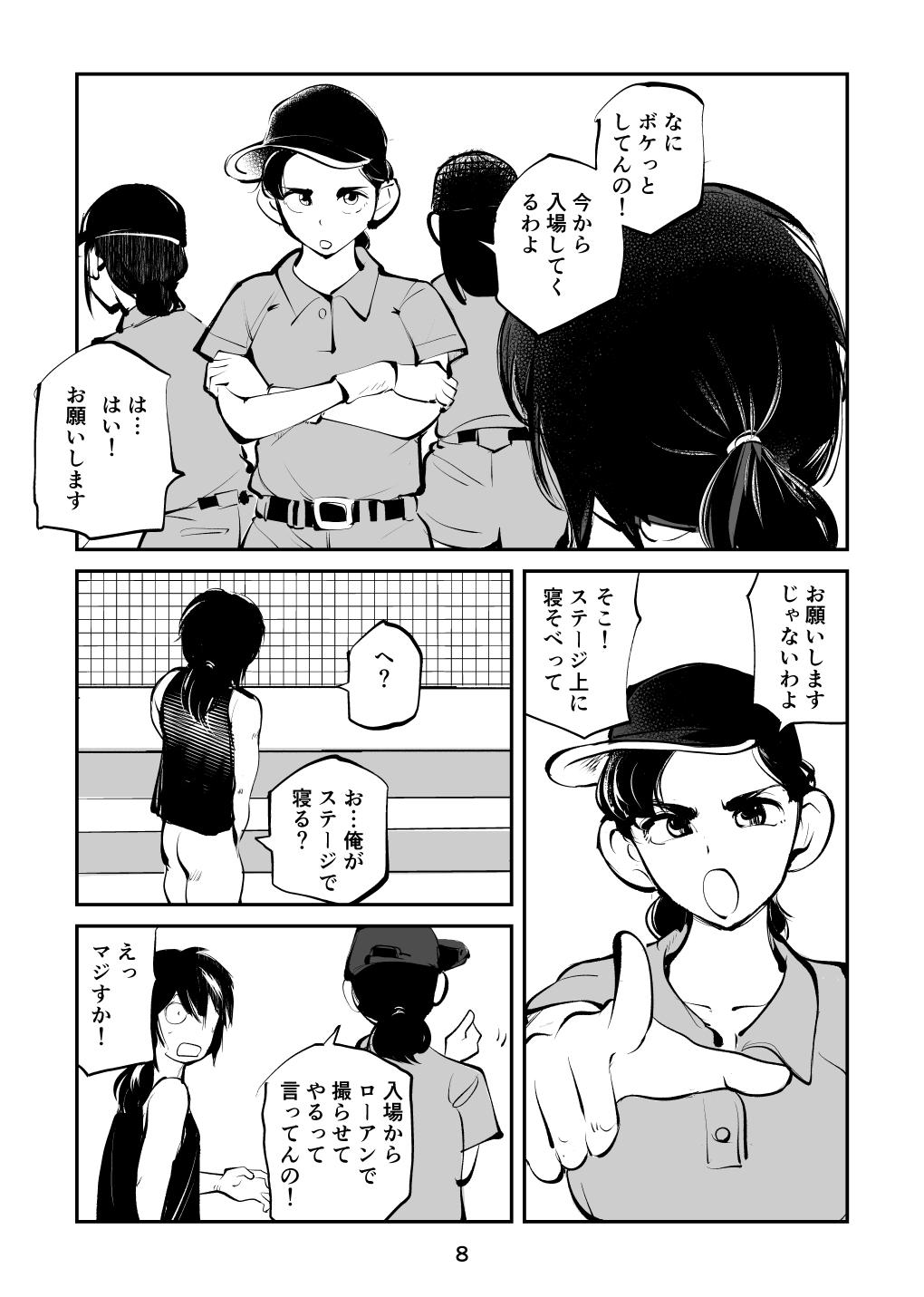 Banheiro Kinkeri Cheer Girl VS Tosatsuma Shakai Hito Cheer Girl-hen - Original Amador - Page 8