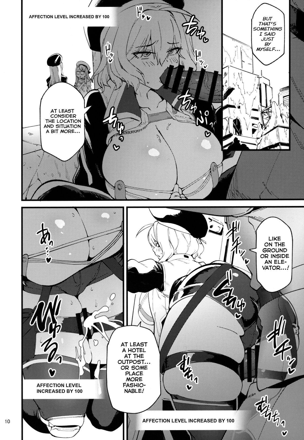 Stretch Koukando Bugtteru | Bugged Relationship - Goddess of victory nikke Story - Page 9