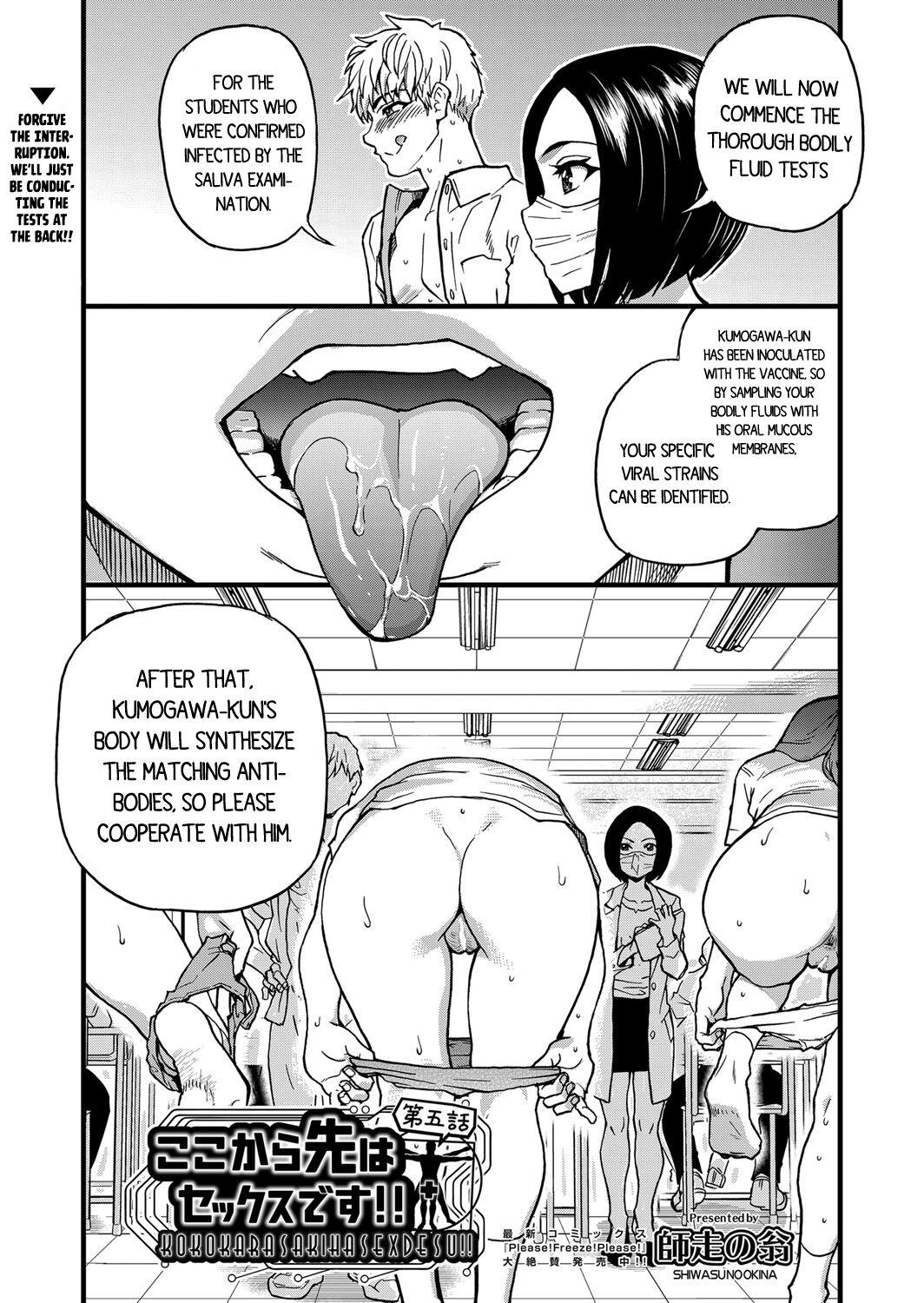ここから先はセックスです!! #5 [師走の翁] (COMIC 阿吽 2022年8月号) [英訳] [DL版] Hentai Comic Full  Page Color