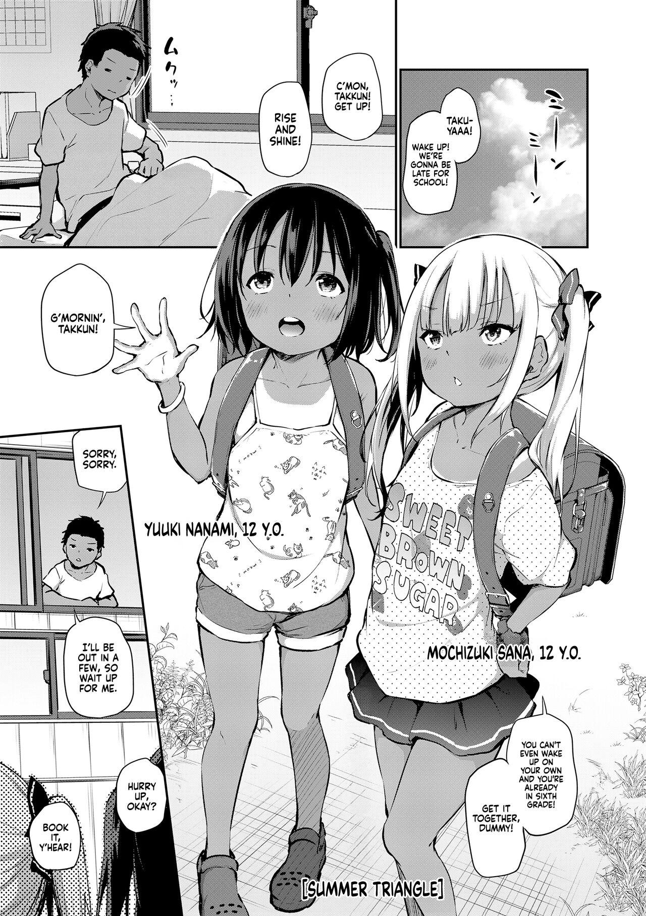 Money Manatsu no Triangle | Summer Triangle Weird - Page 1