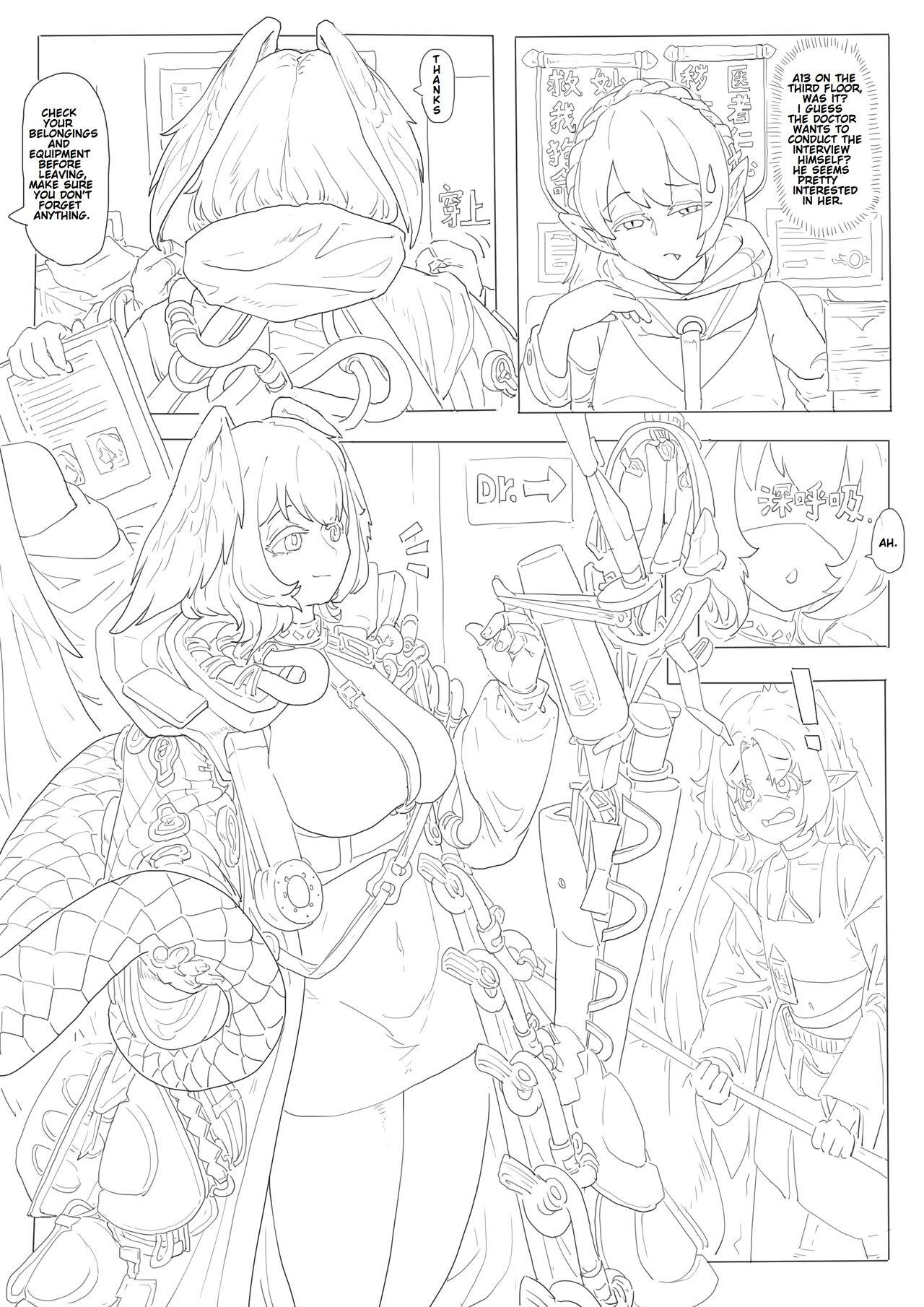 Cumswallow Cherish The Snake Scales and Phoenix Feathers - Arknights Hottie - Page 7