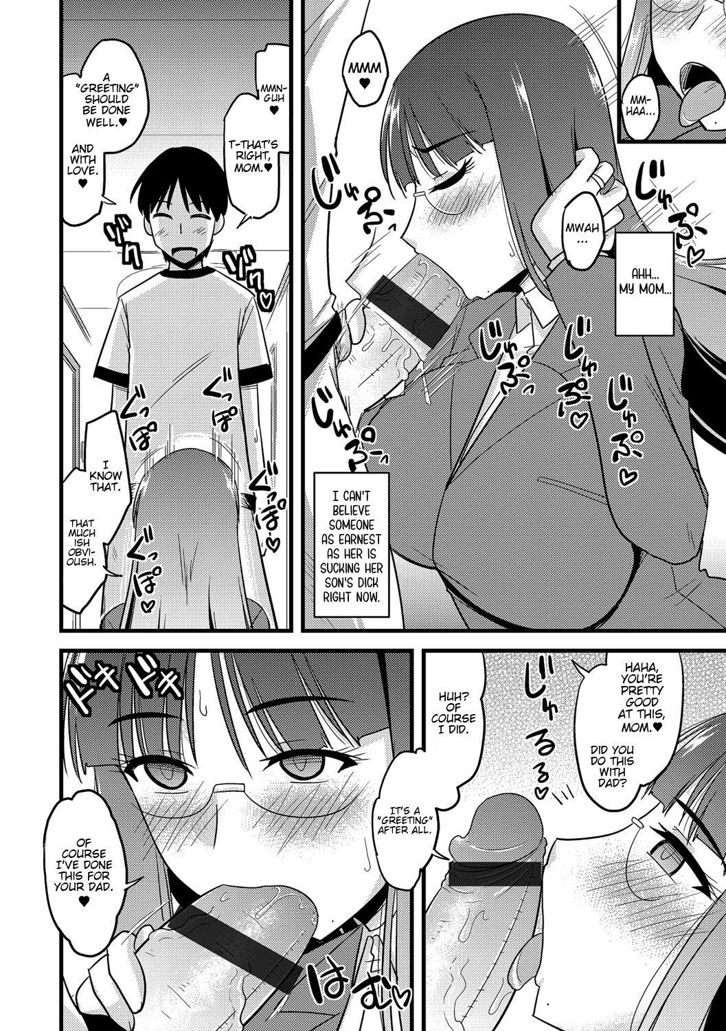 Hot Girls Getting Fucked Ore to Kaa-san no Shiawase na Katei Fuck - Page 10