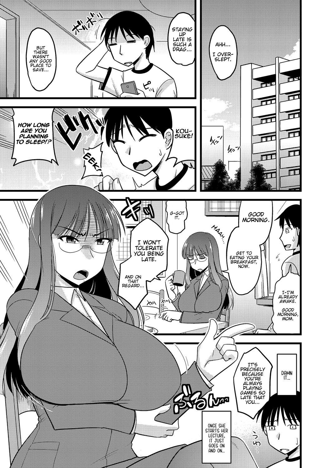Hot Girls Getting Fucked Ore to Kaa-san no Shiawase na Katei Fuck - Page 3