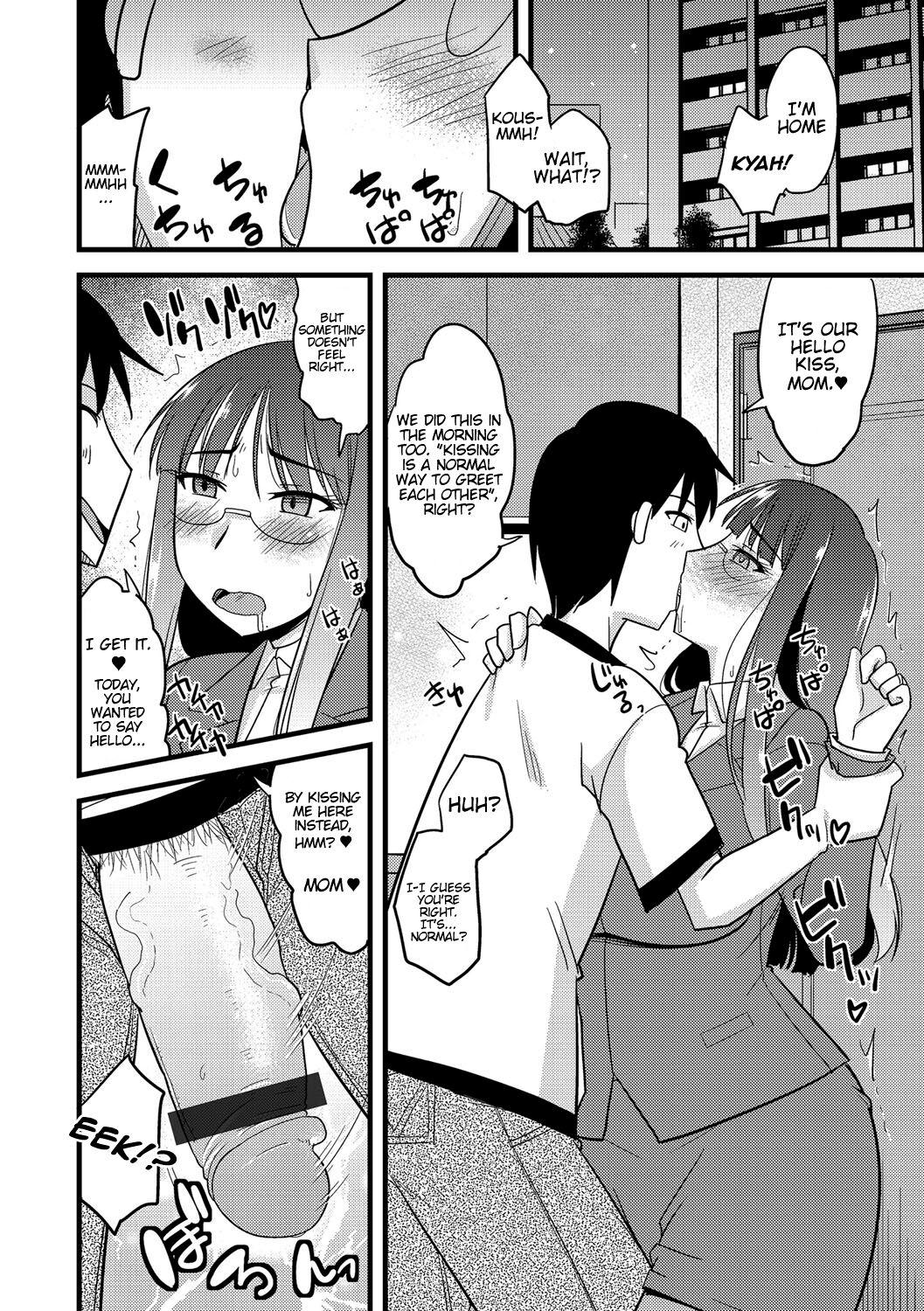 Hot Girls Getting Fucked Ore to Kaa-san no Shiawase na Katei Fuck - Page 8