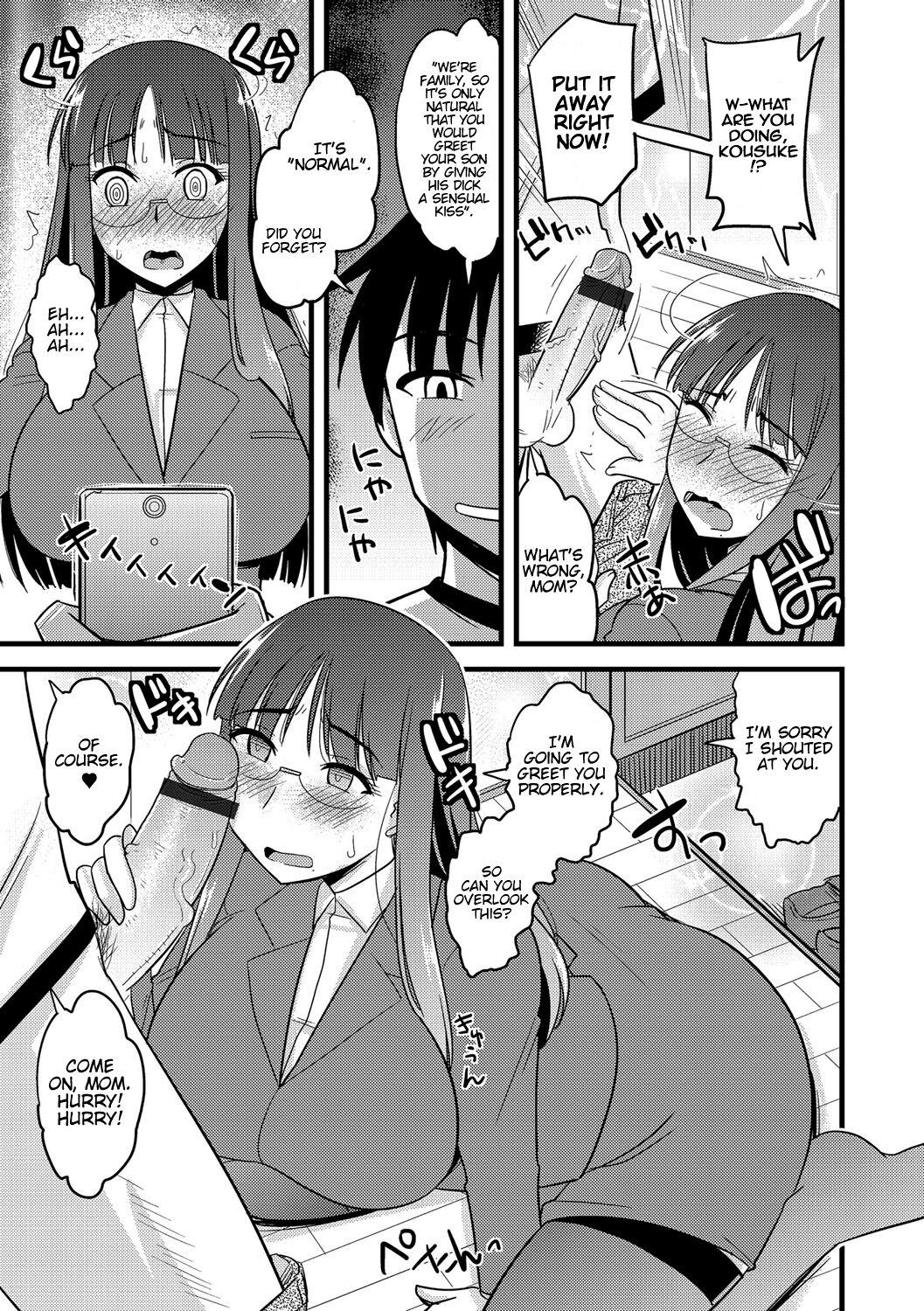 Hot Girls Getting Fucked Ore to Kaa-san no Shiawase na Katei Fuck - Page 9