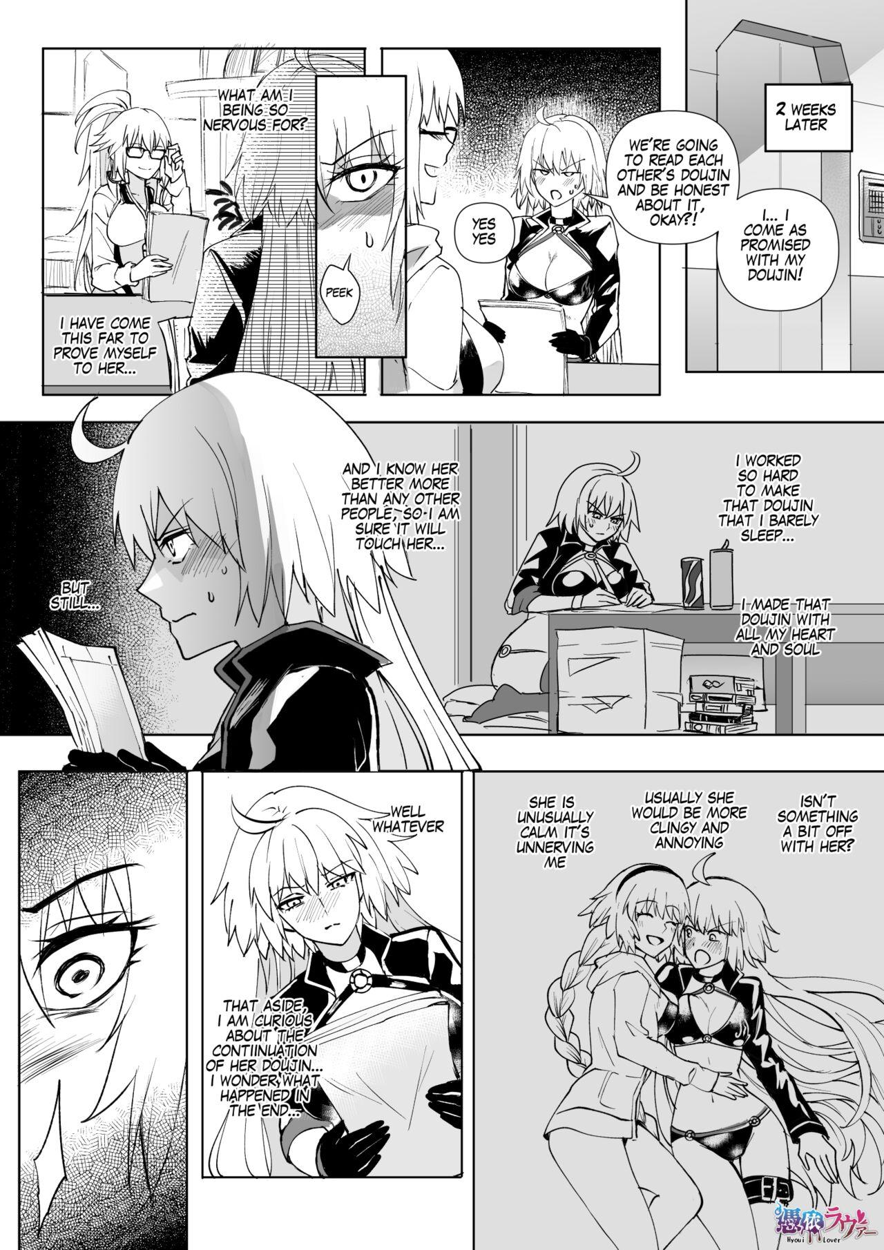 Abuse FGO Mizugi Jeanne Shimai Hyoui | Swimsuit Jeanne Double Possession - Fate grand order Old And Young - Page 5