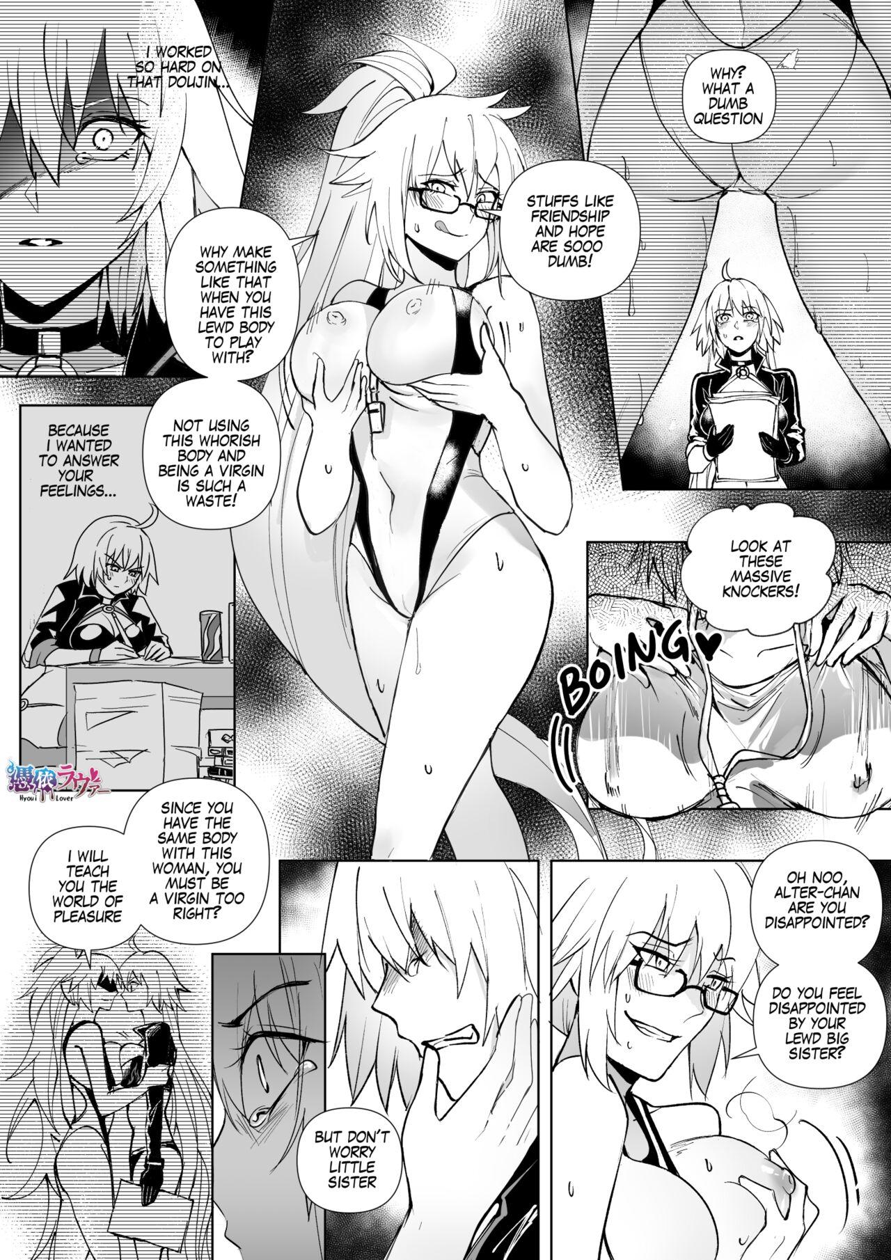 Abuse FGO Mizugi Jeanne Shimai Hyoui | Swimsuit Jeanne Double Possession - Fate grand order Old And Young - Page 7