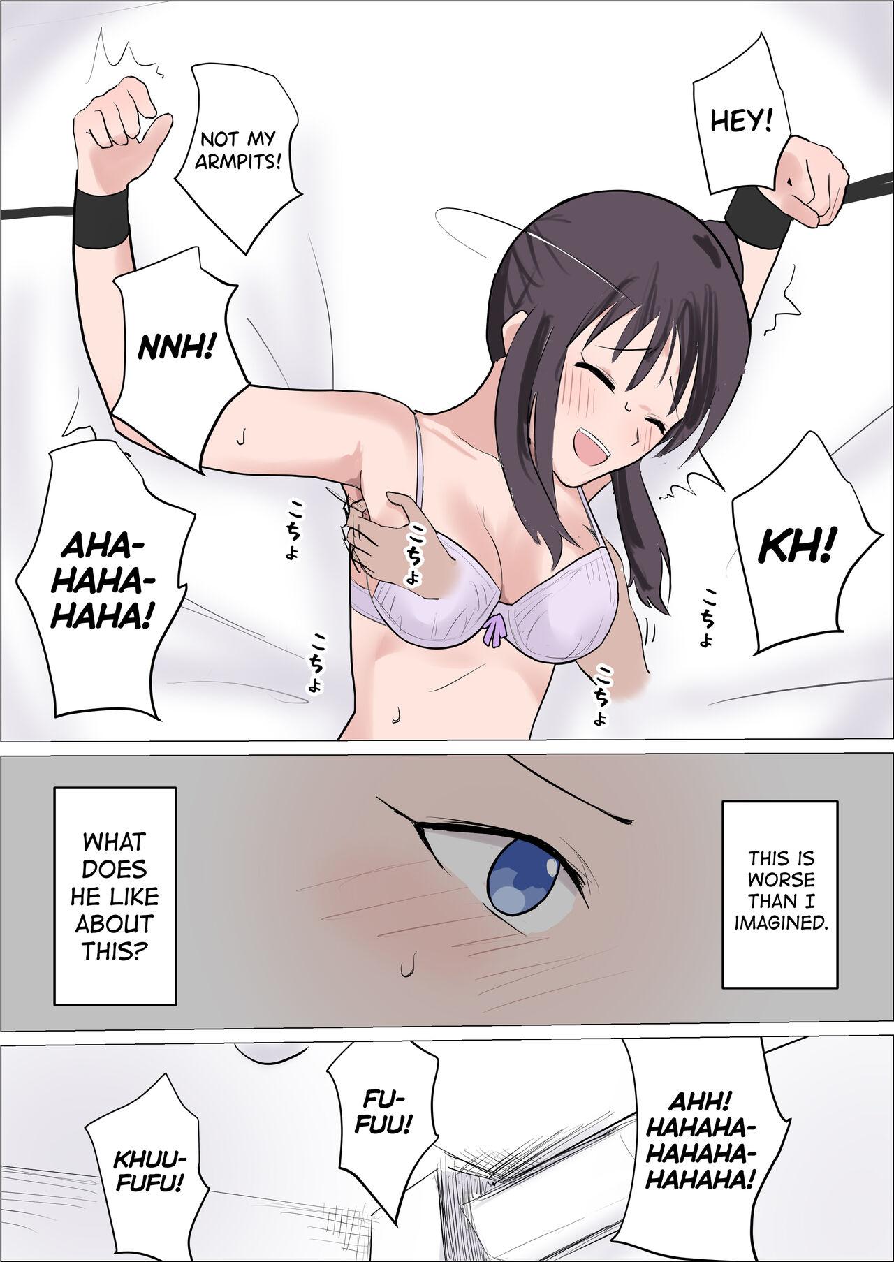 Plump Bitch Girl vs Kusuguri - Original Spread - Page 8