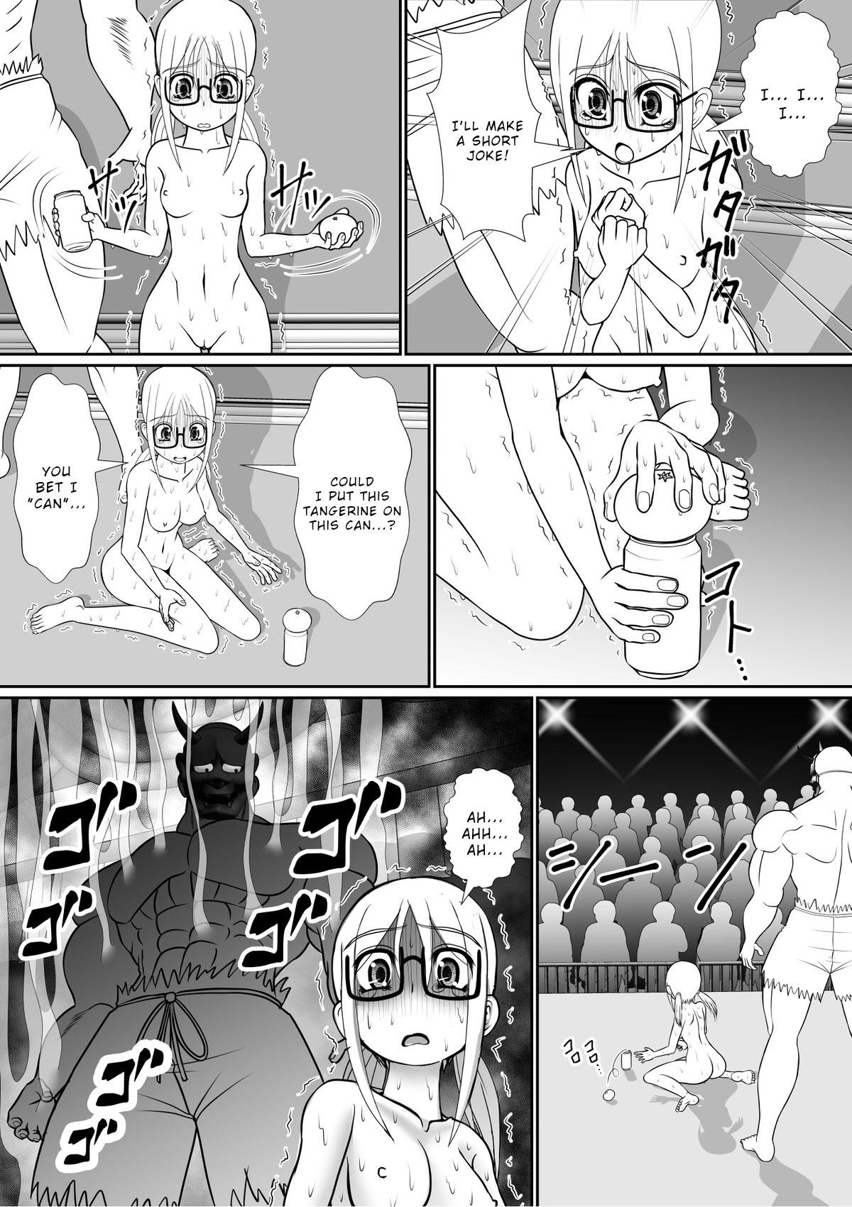Cum On Tits Shin Kankaku Hard Ryona Manzaishi Oni to Shoujo Fucks - Page 2