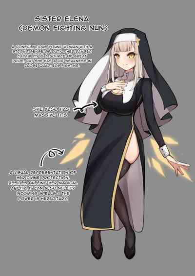 Taima Sister Shokushu Naedoko Hon | Exorcist Nun Tentacle Seedbed Book 1