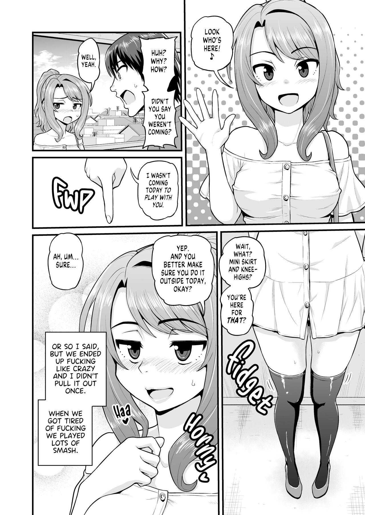 Gape Game Tomodachi no Onnanoko to Yaru Hanashi | From Gaming Buddies to Fuck Buddies - Original Girlsfucking - Page 39