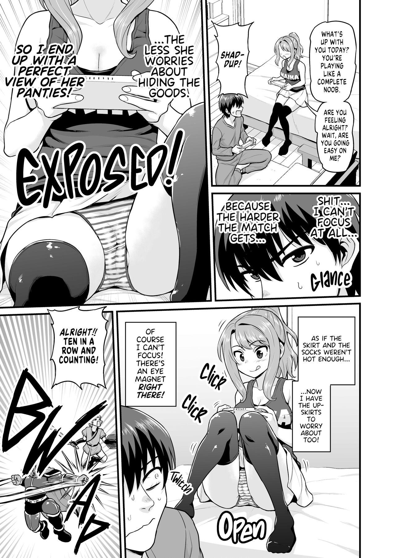 Gape Game Tomodachi no Onnanoko to Yaru Hanashi | From Gaming Buddies to Fuck Buddies - Original Girlsfucking - Page 6