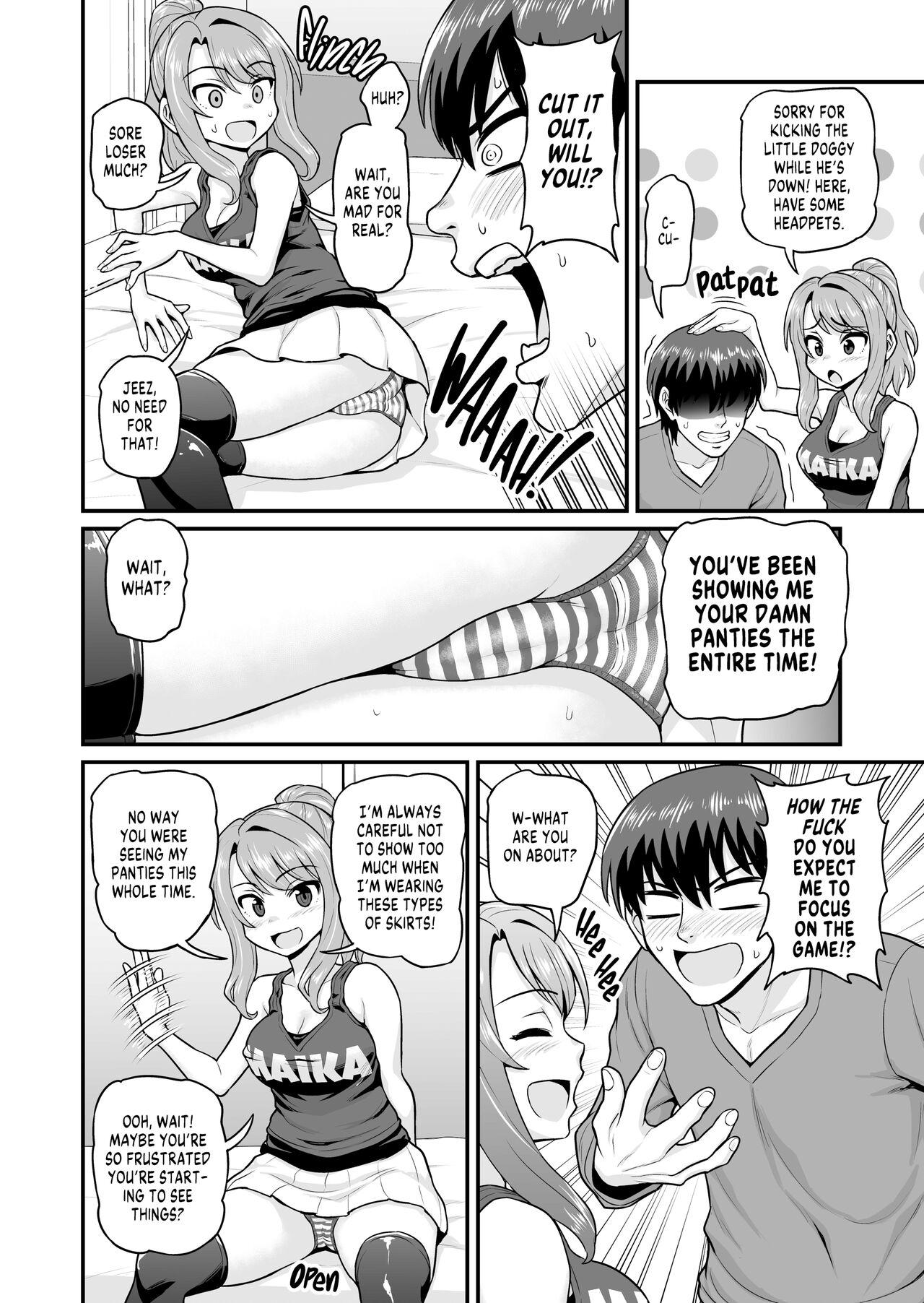 Gape Game Tomodachi no Onnanoko to Yaru Hanashi | From Gaming Buddies to Fuck Buddies - Original Girlsfucking - Page 7