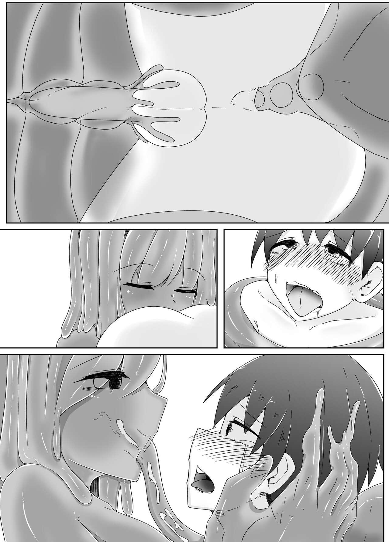 Spread [Koyumean (Kazakami Sudare)] Kowagari na Shota-kun ga Kozukuri shitai H na Slime ni Tamago no Naedoko Rape Sareru Hanashi | Scaredy-Cat Shota Gets Filled Up With A Slime Girl's Eggs ~Seedbed Violation~ [English] [Translatoranon] Domination - Page 31