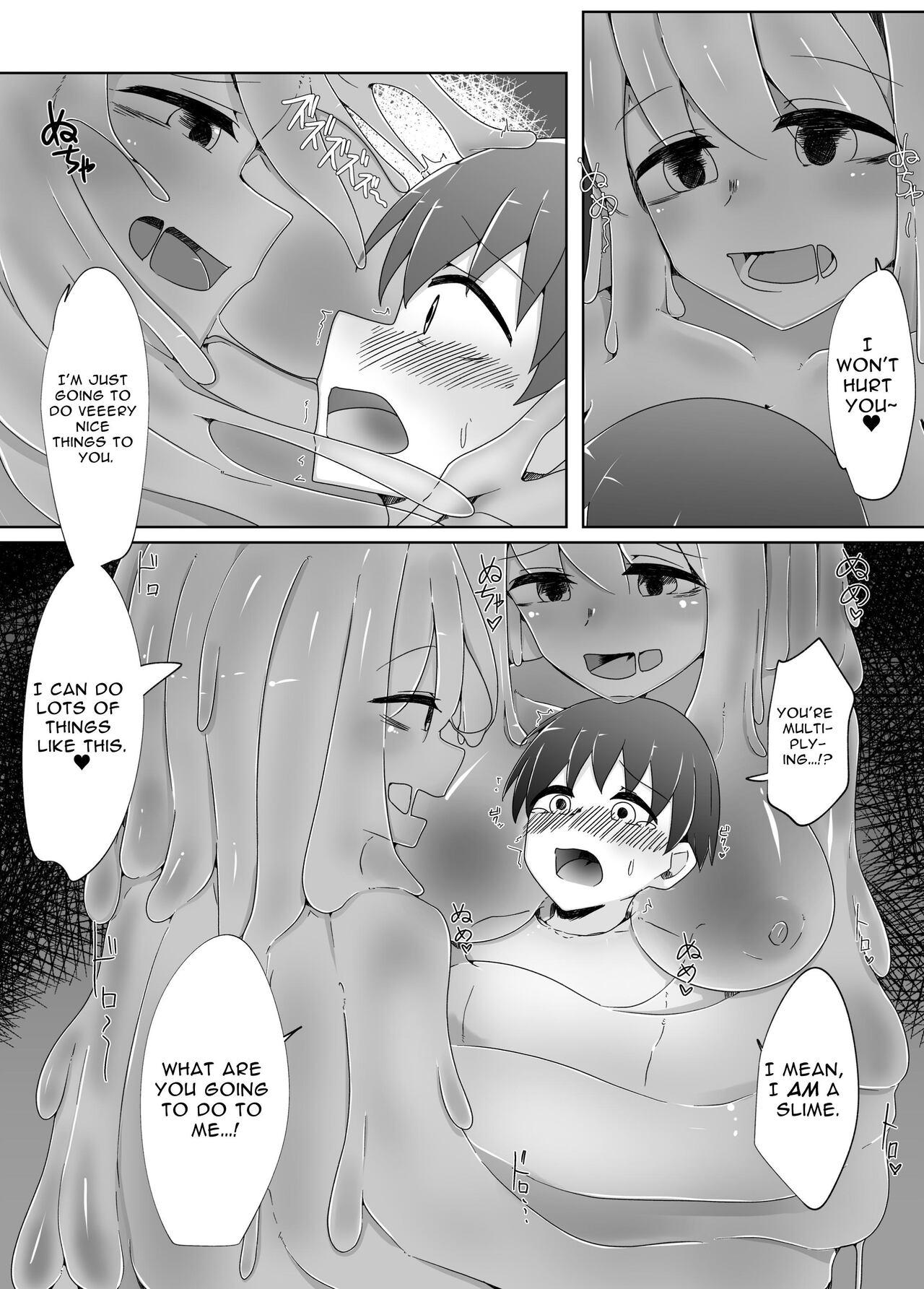 Amatoriale [Koyumean (Kazakami Sudare)] Kowagari na Shota-kun ga Kozukuri shitai H na Slime ni Tamago no Naedoko Rape Sareru Hanashi | Scaredy-Cat Shota Gets Filled Up With A Slime Girl's Eggs ~Seedbed Violation~ [English] [Translatoranon] Gay Colleg - Page 7