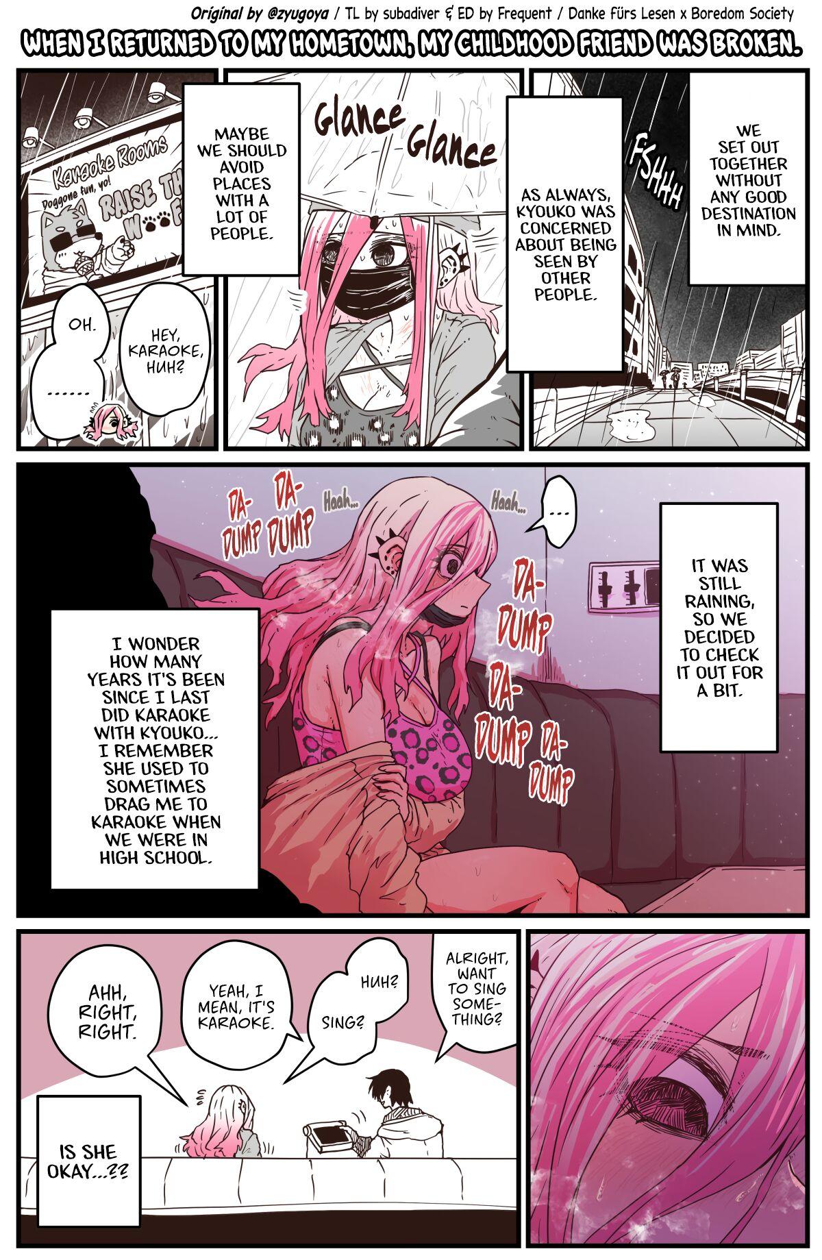 Buttfucking When I Returned to My Hometown, My Childhood Friend was Broken - Original First - Page 8