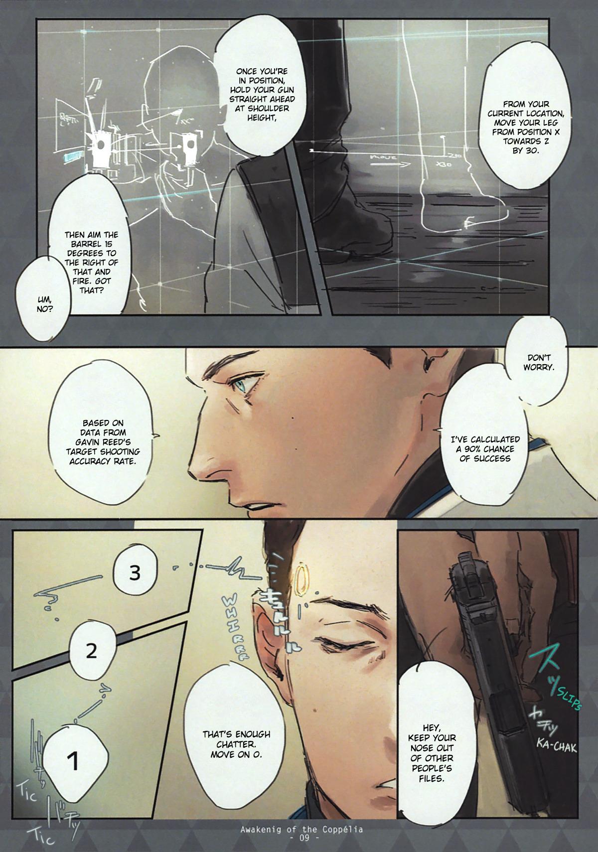 Blow Job Contest Awakening of Copper - Detroit become human Shower - Page 5