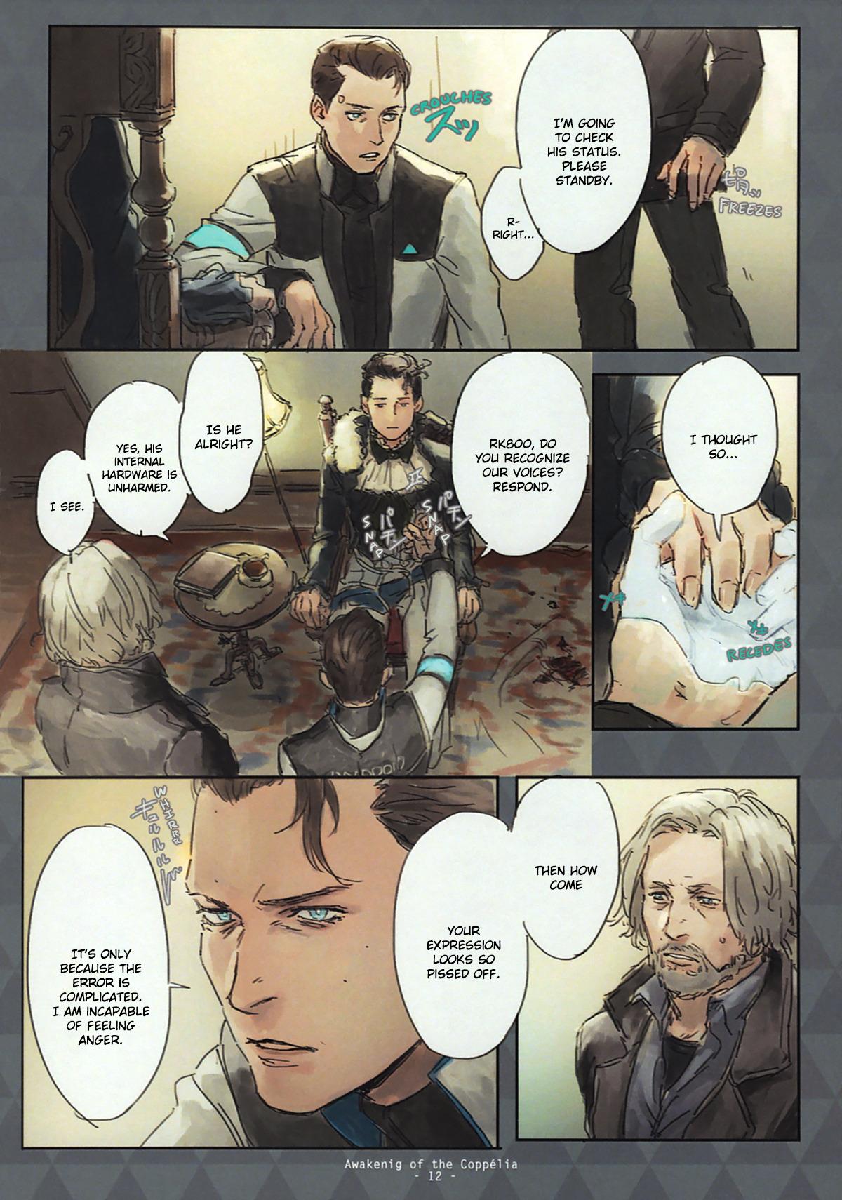 Blow Job Contest Awakening of Copper - Detroit become human Shower - Page 8