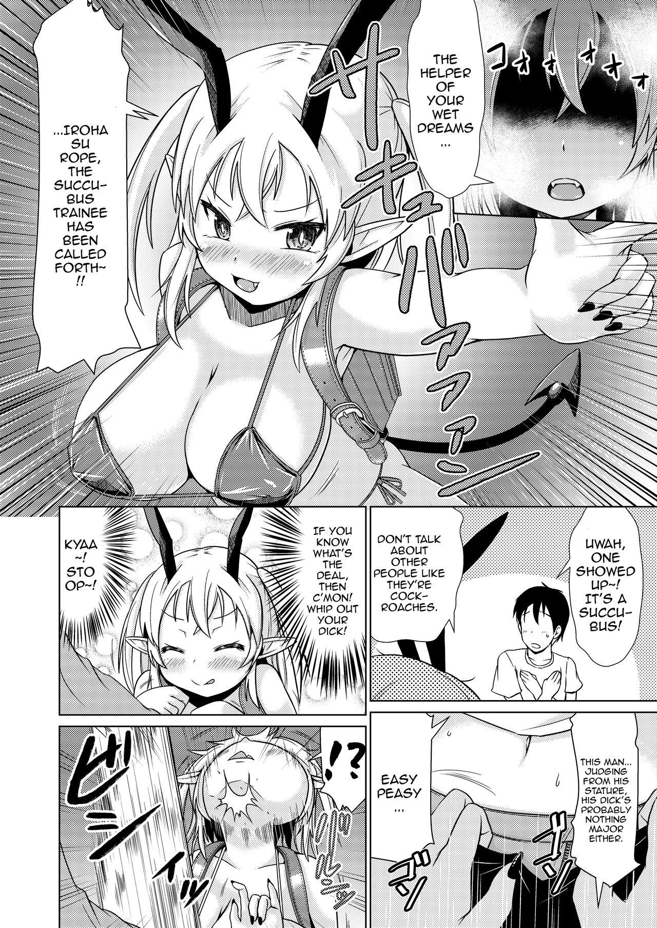 Hot Naked Women Mesugaki Succubus-chan, Hatsu Shigoto de Wakaraserareru. | The Mesugaki Sucubus Gets Subjugated In Her First Job - Original Kink - Page 5