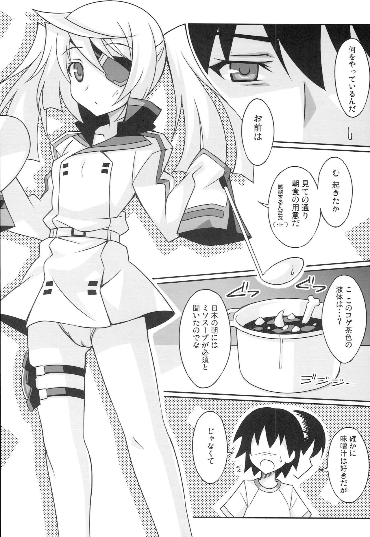 Nylon Watashi no Yome x Ore no Yome - Infinite stratos Secret - Page 3