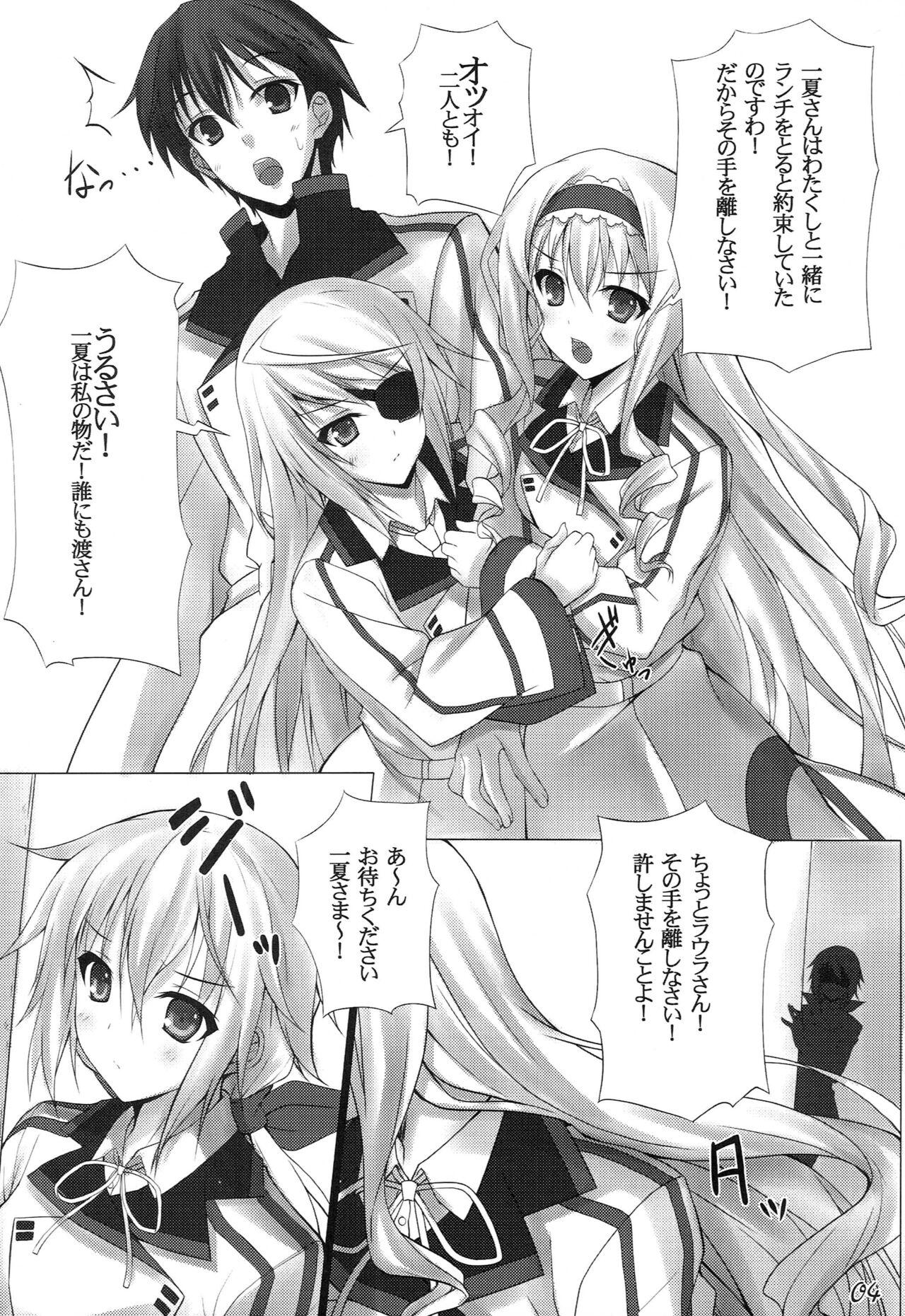 Interview Disguise - Infinite stratos Homosexual - Page 4